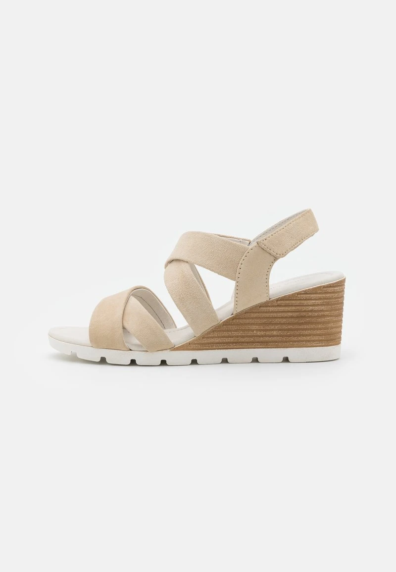 mejor venta 🛒 Anna Field LEATHER - Sandalias De Cuña - Beige, Mujer 😀 4 mejor venta 🛒 Anna Field LEATHER - Sandalias De Cuña - Beige, Mujer 😀 - Imagen 2