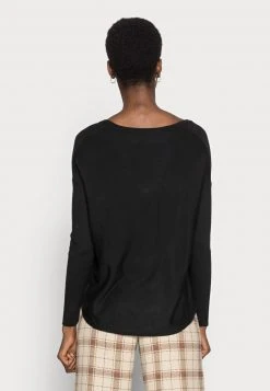 ofertas 🥰 Anna Field RELAXED V-NECK - Jersey De Punto - Black, Mujer 🛒 -Elegancia Femenina Tienda fe7bfe03ed9b4b078cdbffe5e46aec66