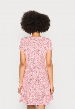 Venta al por mayor 🔥 Anna Field Vestido Informal - Coral/white, Mujer 🛒 -Elegancia Femenina Tienda fe80829ea0e84fcaab1a47bcfc9d7608