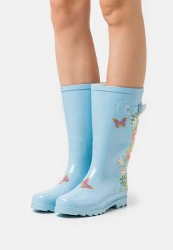 Nuevo 🎉 Anna Field Botas De Agua - Light Blue, Mujer 😀