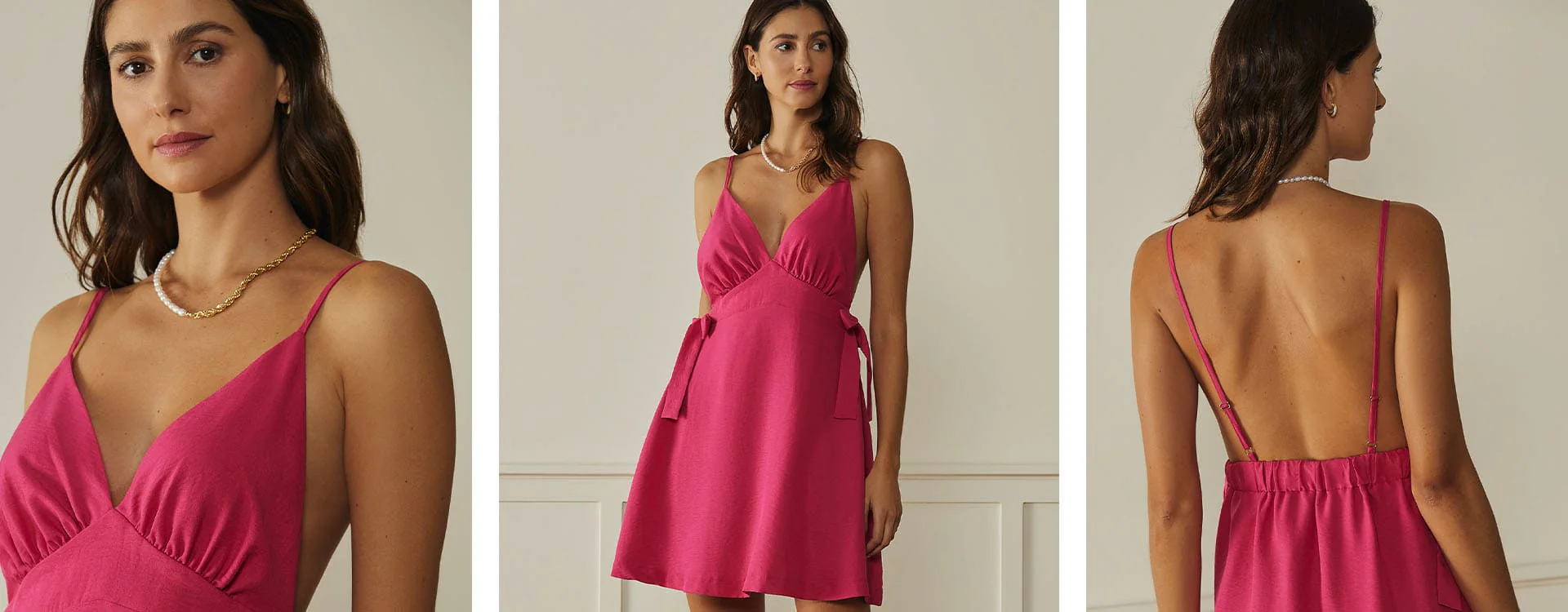 Elegancia Femenina Tienda -Elegancia Femenina Tienda 20220805 AMARO Inspire vestido de festa curtoBANNER